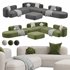 Sofa ROYALTY 2.0 by Luzaro, Configuration 6 - Thumbnail 1
