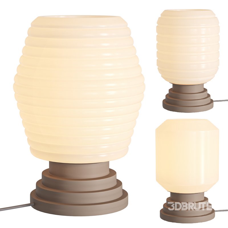 LAYERS Modern Table Lamp Modern Accent Lamp Image 1