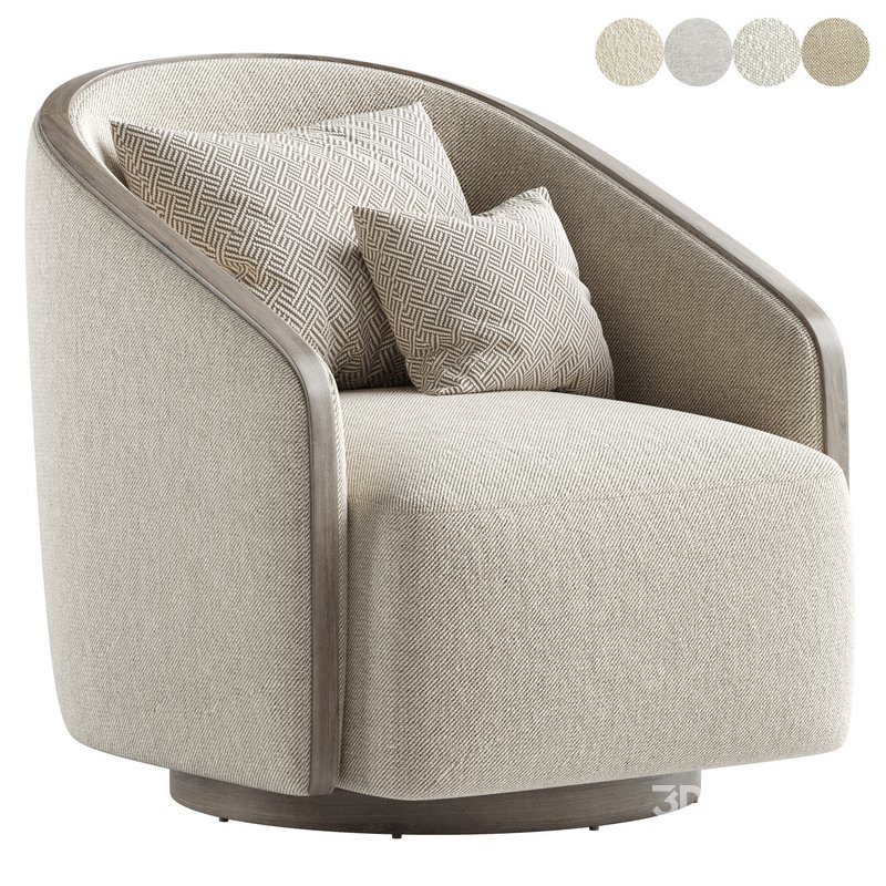 Pryer Swivel Accent Chair Image 1