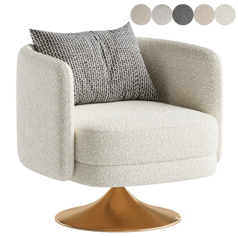 Auburn Swivel Chair Image 2