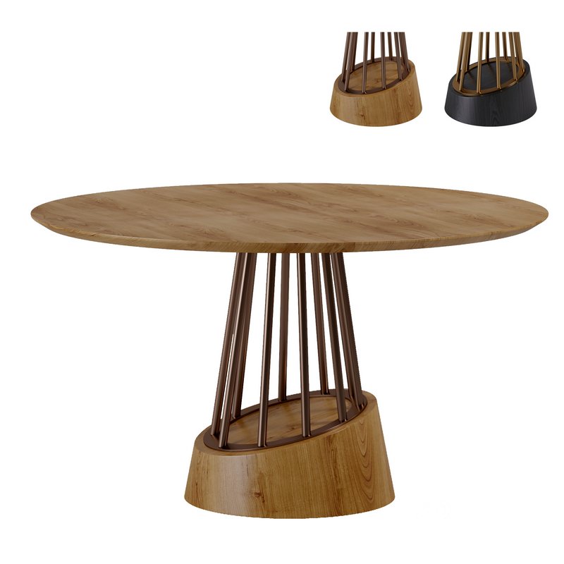 ZAGAS Soleil Round Dining Table Image 1