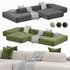 Sofa ROYALTY 2.0 by Luzaro Configuration 7 - Thumbnail 1