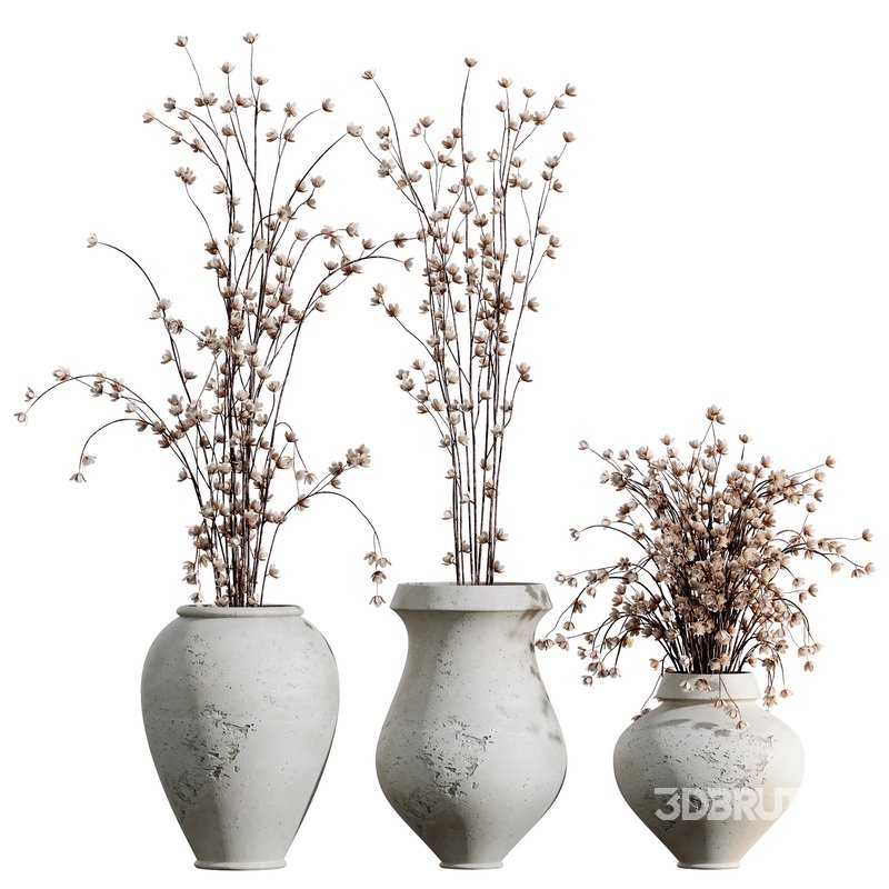 HQ HousePlants Decorative Iliyan Pampas Dried Branches Pampy Image 1