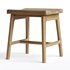 Handmade modern small oak stool - Thumbnail 1