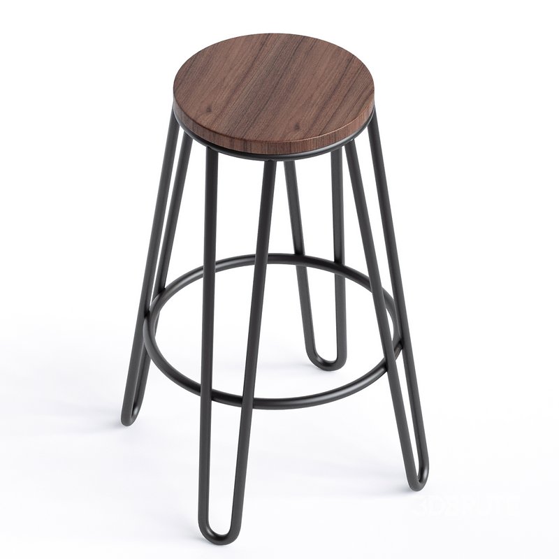 75cm Jonas Hairpin Stool Image 2