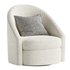 Hotraffy Simple Modern Swivel Glider Accent Chair - Thumbnail 3