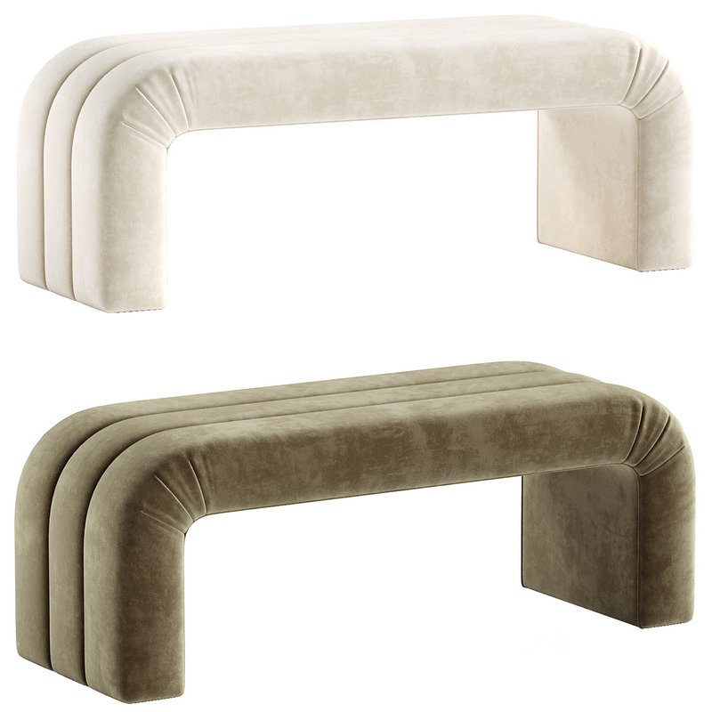 Mercer Horizontal Channeled Bench Image 3