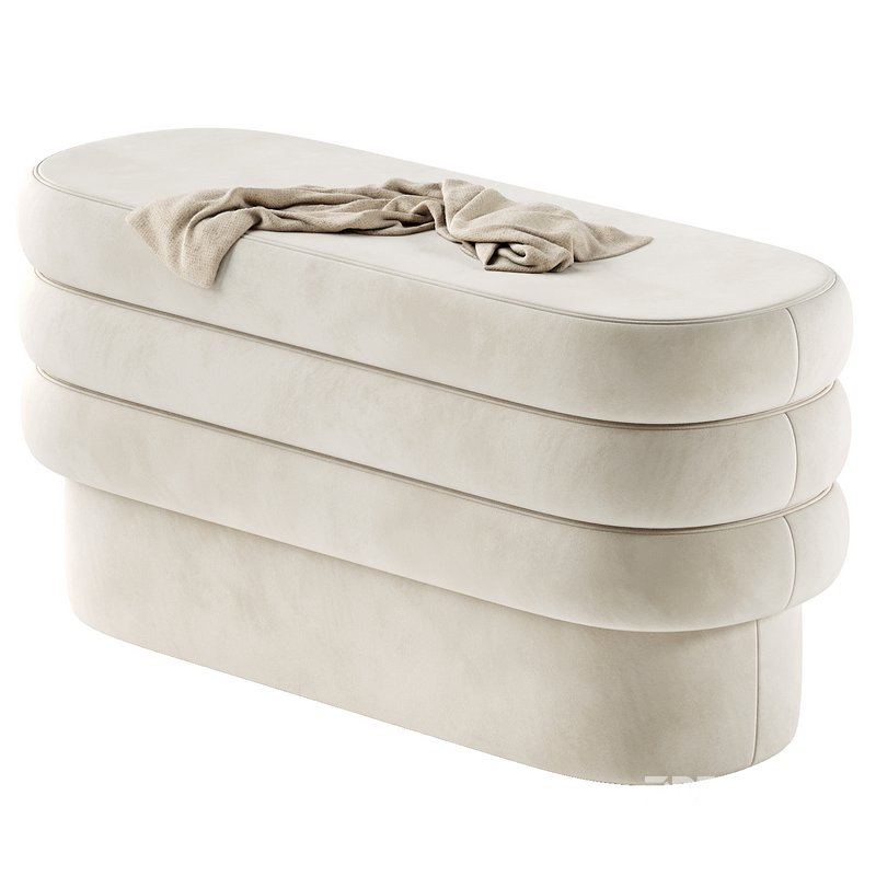 Aditi Upholstered Bench Image 3