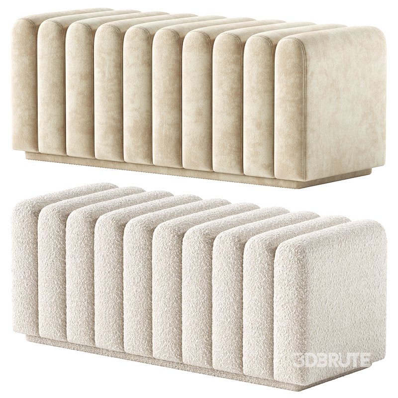 Bente Upholstered Bench Image 1