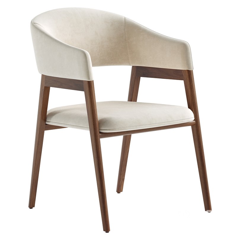 4091 CHAIR UPHOLSTERED IN FABRIC Image 2