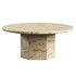 AUDREY TRAVERTINE COFFEE TABLE - Thumbnail 1