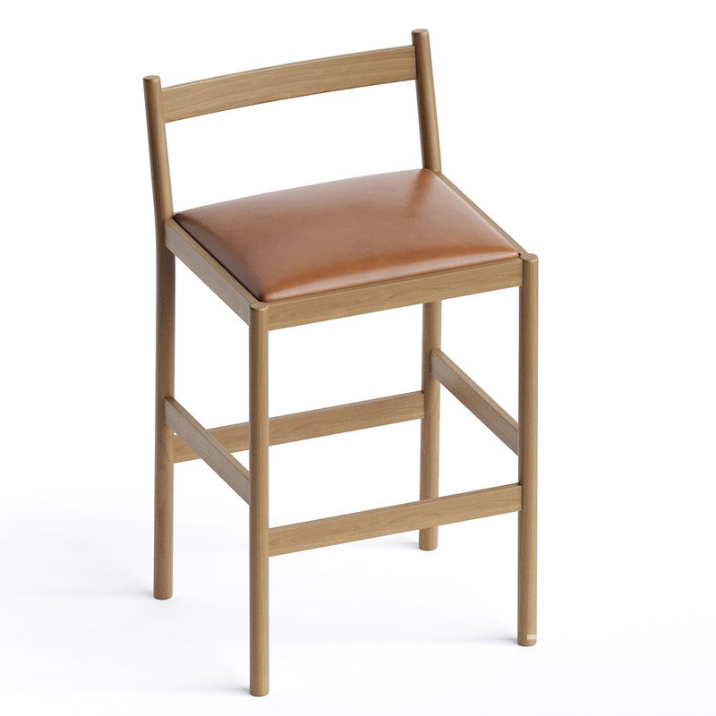 Carob Bar Stool Image 4
