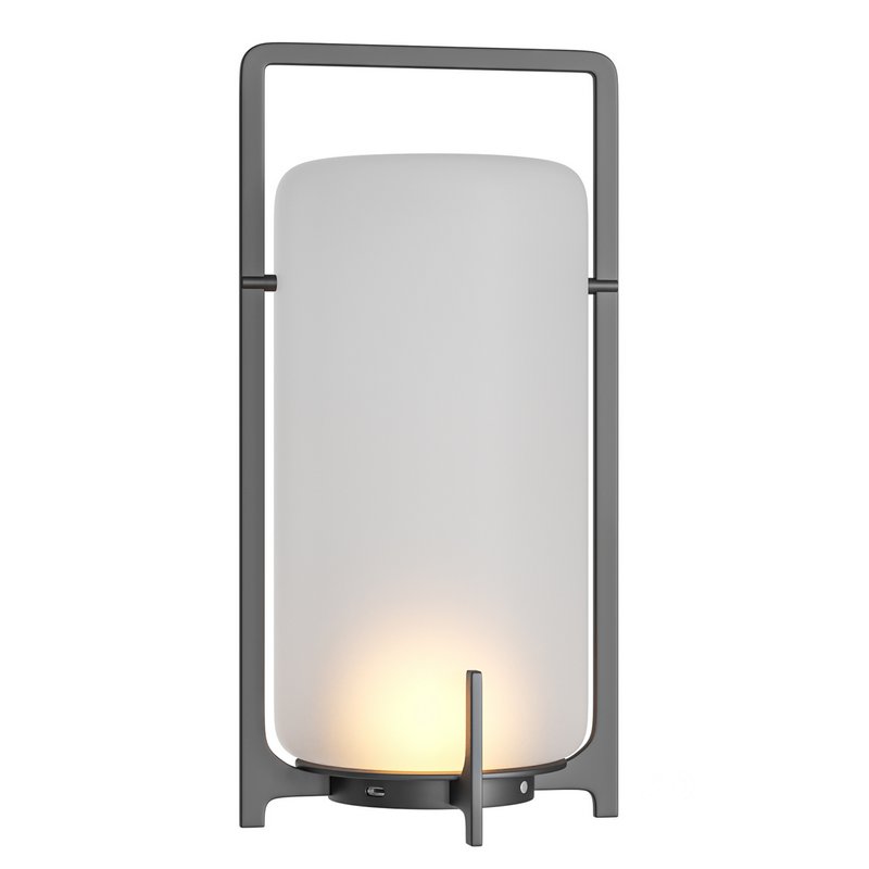 Black Twilight Lantern Table Lamp Image 4