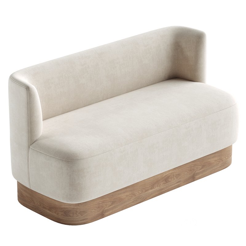 Krista Upholstered Dining Bench Image 2