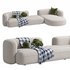 Sofa ROYALTY 2.0 by Luzaro, Configuration 4 - Thumbnail 3