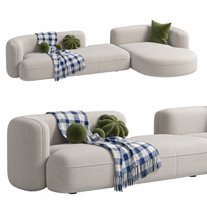 Sofa ROYALTY 2.0 by Luzaro, Configuration 4 Image 3