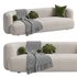 Sofa ROYALTY 2.0 by Luzaro. Configuration 2 - Thumbnail 4