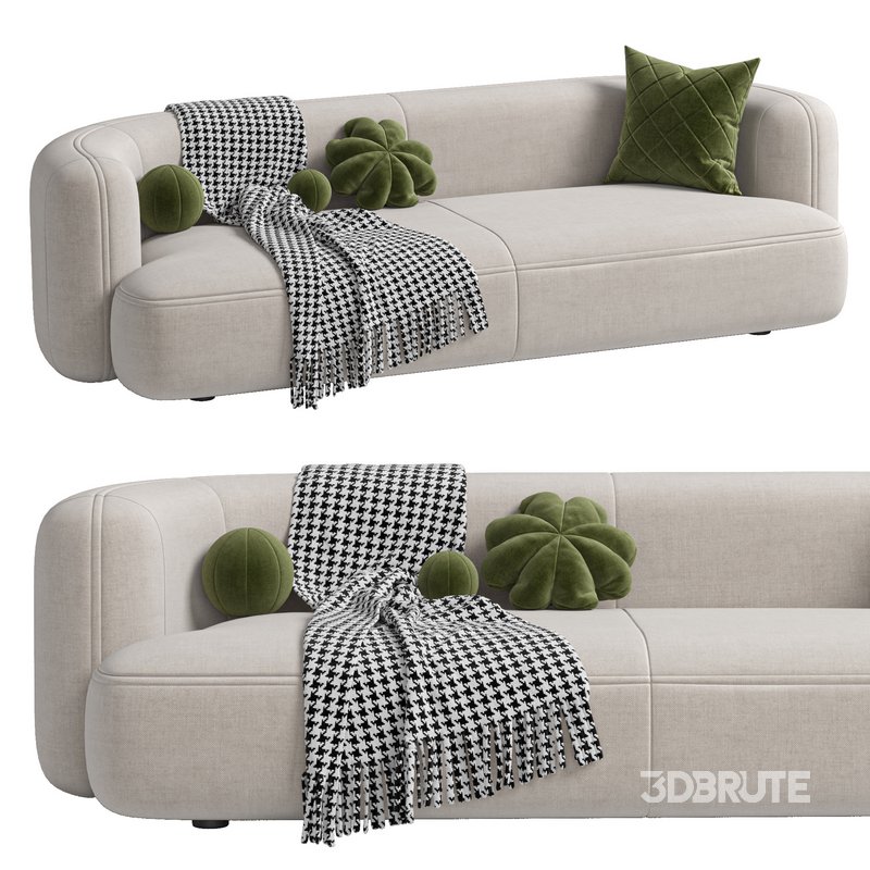 Sofa ROYALTY 2.0 by Luzaro. Configuration 2 Image 4