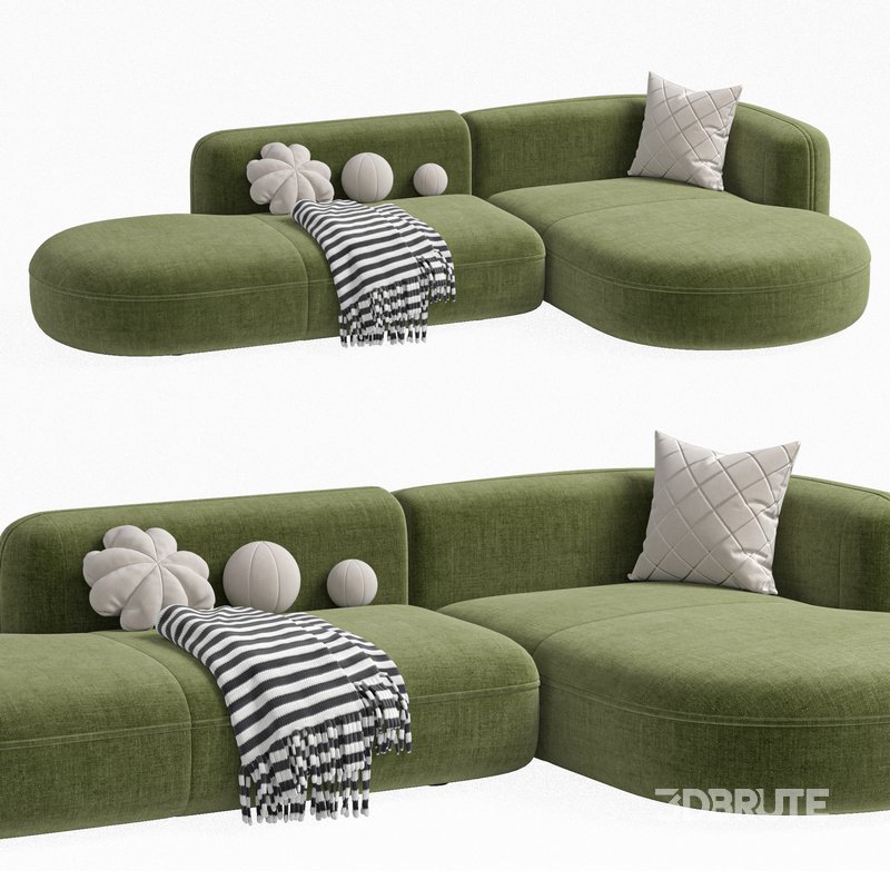 Sofa ROYALTY 2.0 by Luzaro, Configuration 1 Image 5