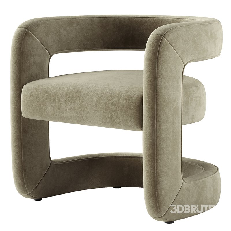 Althea Accent Armchair Image 4