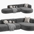 Sofa ROYALTY 2.0 by Luzaro, Configuration 1 - Thumbnail 6