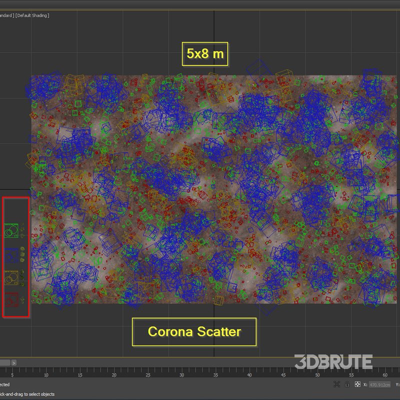 Meadow Lawn Grassland Set 004 Image 6