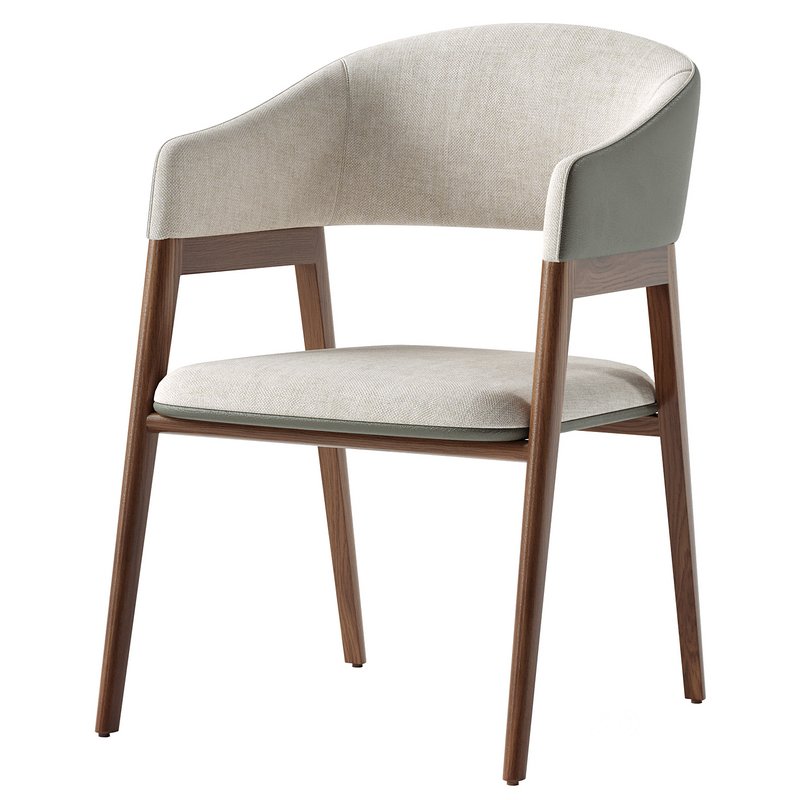 4091 CHAIR UPHOLSTERED IN FABRIC Image 5