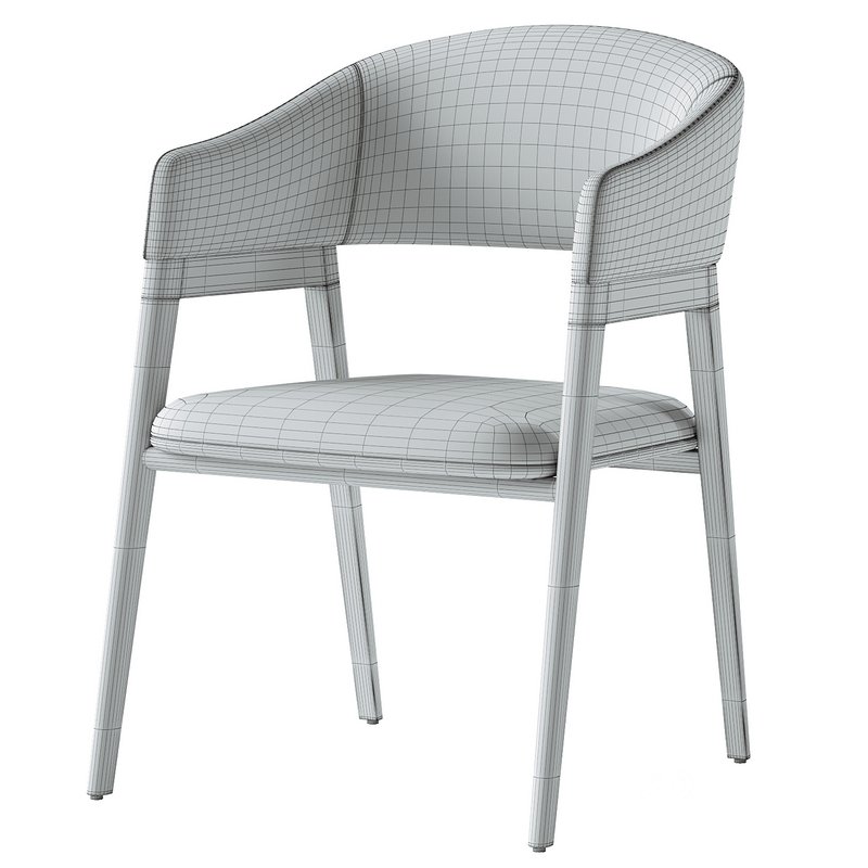 4091 CHAIR UPHOLSTERED IN FABRIC Image 6