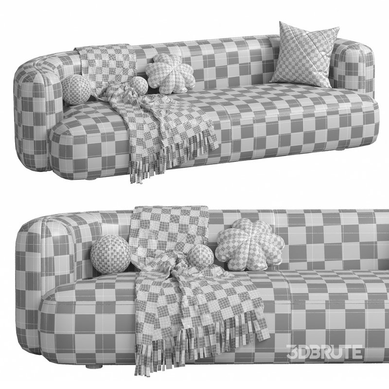 Sofa ROYALTY 2.0 by Luzaro. Configuration 2 Image 7