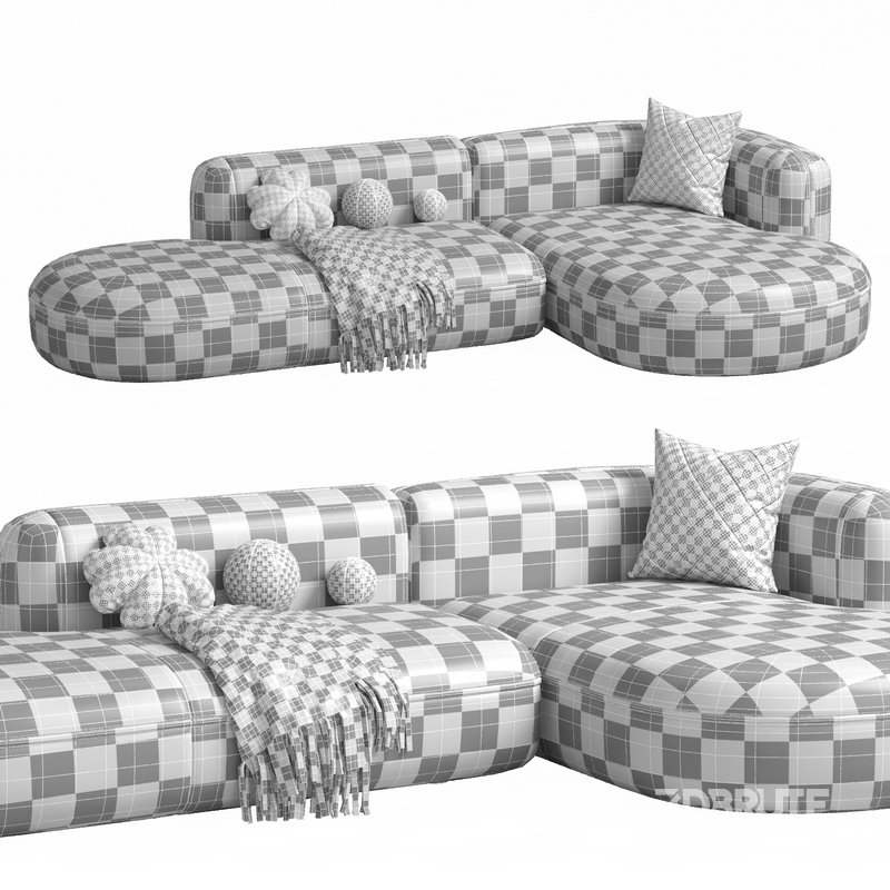 Sofa ROYALTY 2.0 by Luzaro, Configuration 1 Image 7