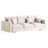 Modern Square Arm Fabric Sofa - Thumbnail 10