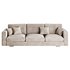 Modern Square Arm Fabric Sofa - Thumbnail 11
