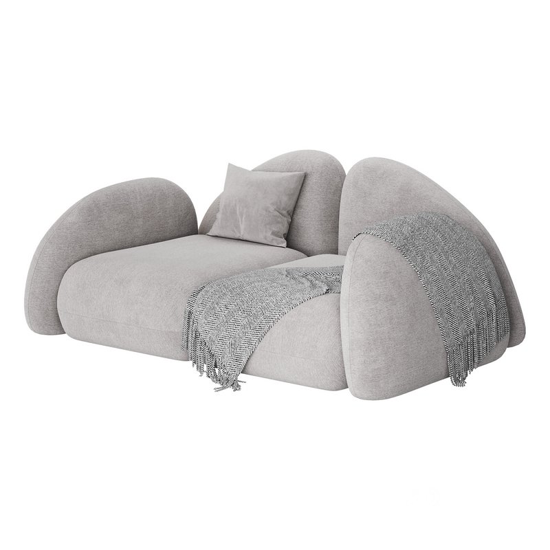 Modern Black Leather Armrest Standard Sofa Image 13