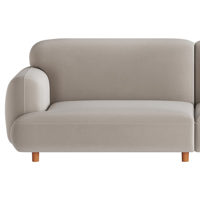 Modern Faux Leather Sofa-2 Image 12