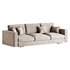 Modern Square Arm Fabric Sofa - Thumbnail 12