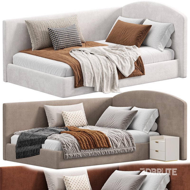 Neolia Bed BOLZAN by milansofa Image 1