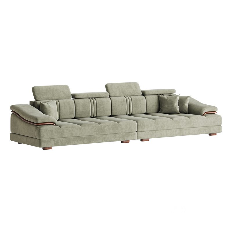 Modern Genuine Leather Sofa Image 13