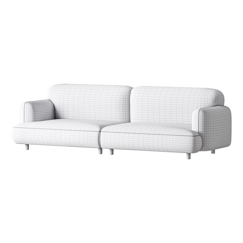 Modern Faux Leather Sofa-2 Image 13