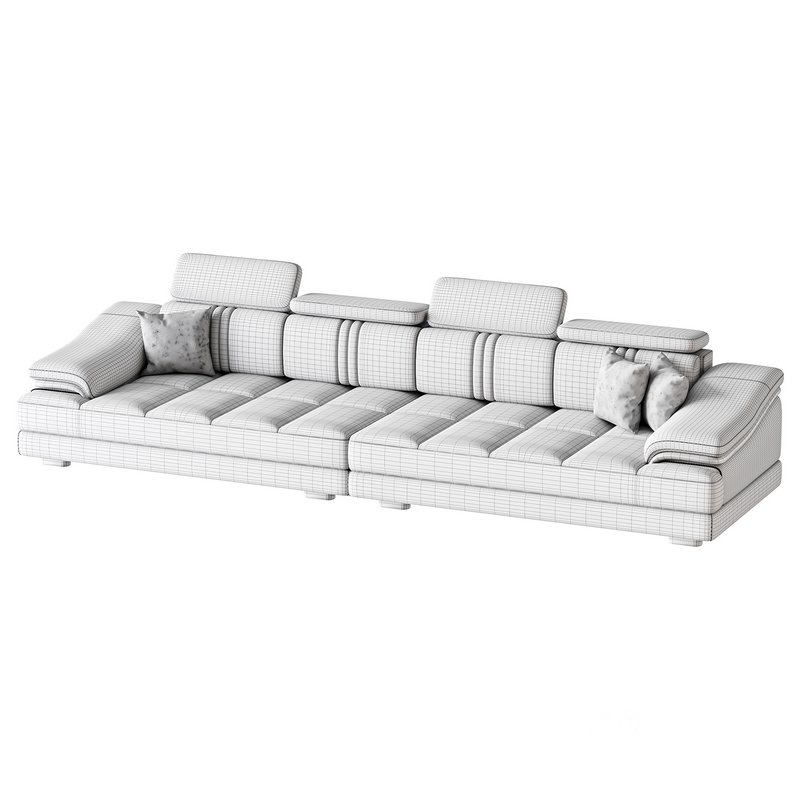 Modern Genuine Leather Sofa Image 14