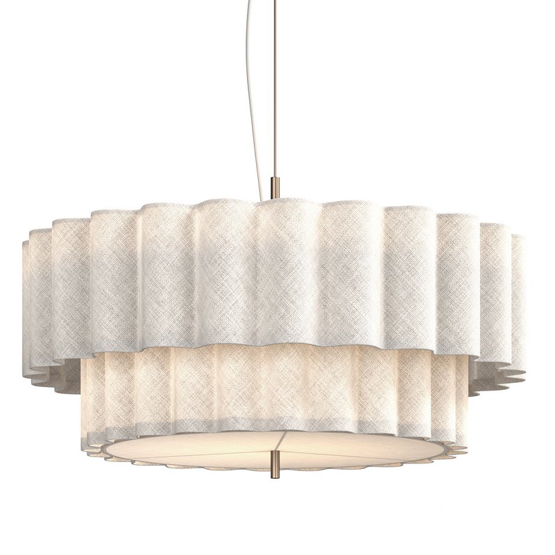Folia Fabric Pendant Light Image 2