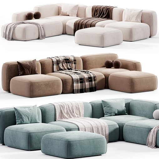 Modular HIPPO sofa MANO FACTORY