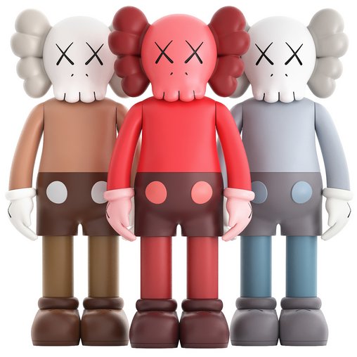 kaws companion figure