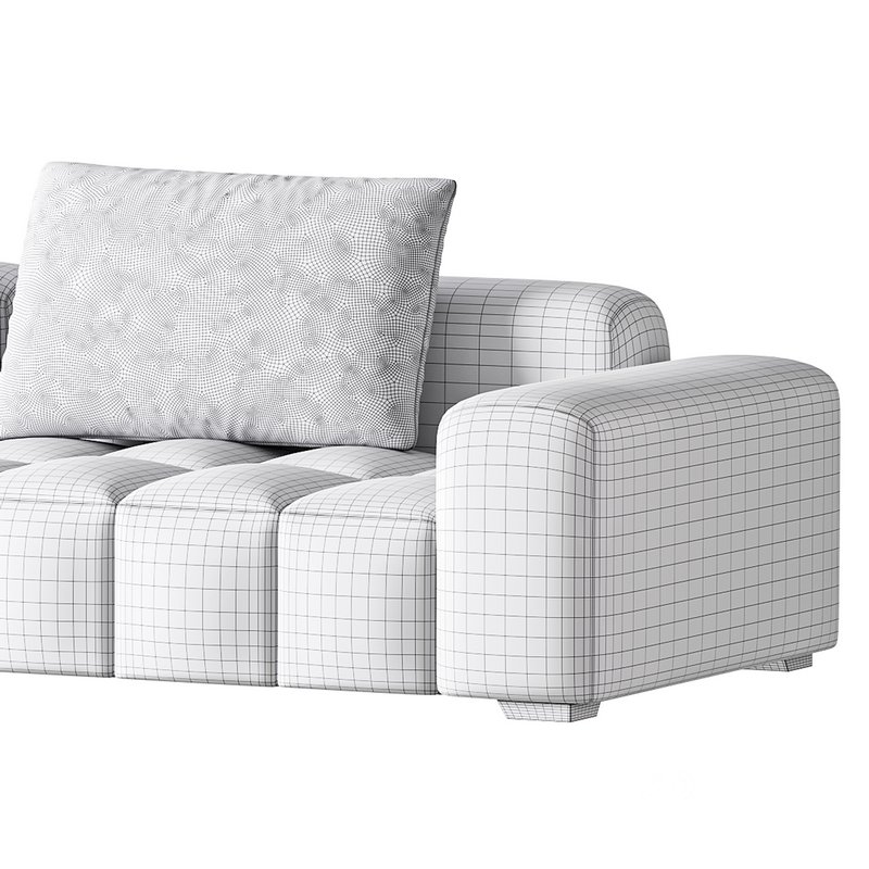 Modernism Square Standard Sofa Image 16