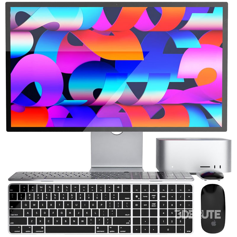 apple mac studio pc set with display Image 2