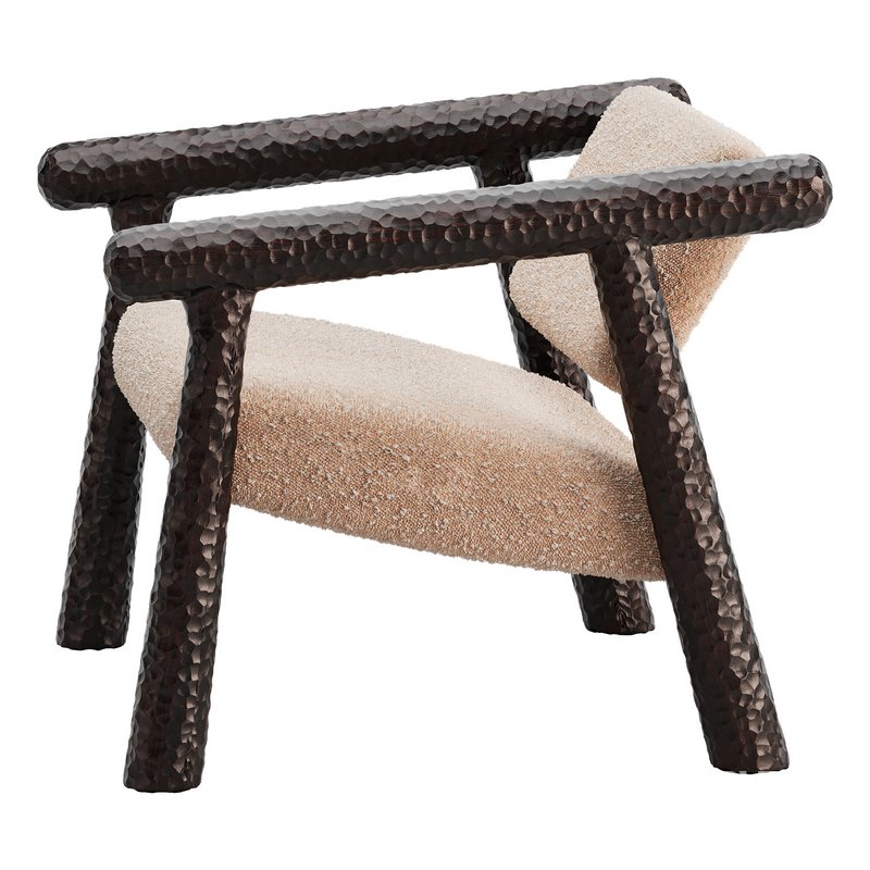 Charred Chair Boucle Image 1