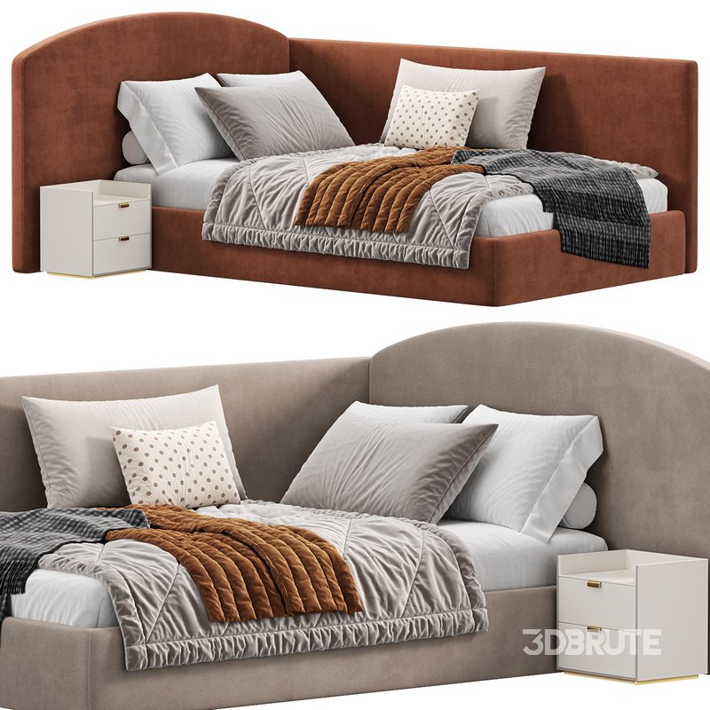 Neolia Bed BOLZAN by milansofa Image 2