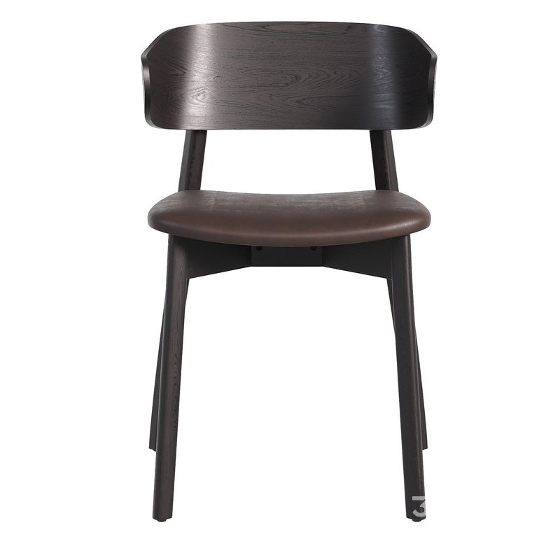 Franco Upholstered Dining Chair Sonoma Black Image 3