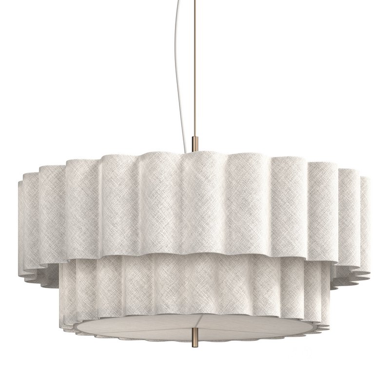 Folia Fabric Pendant Light Image 1