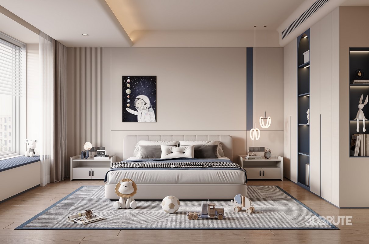 Modern bedroom Image 1