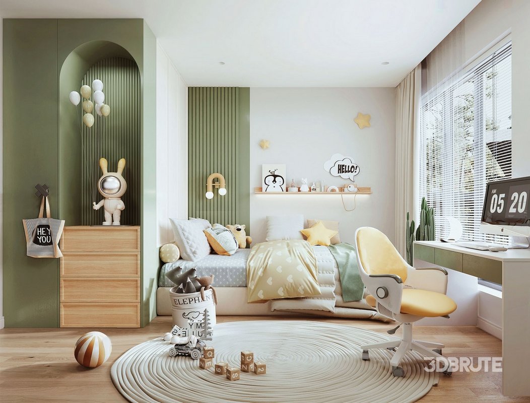 Modern bedroom Image 1